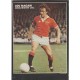 Signed picture of Lou Macari the Manchester United footballer.